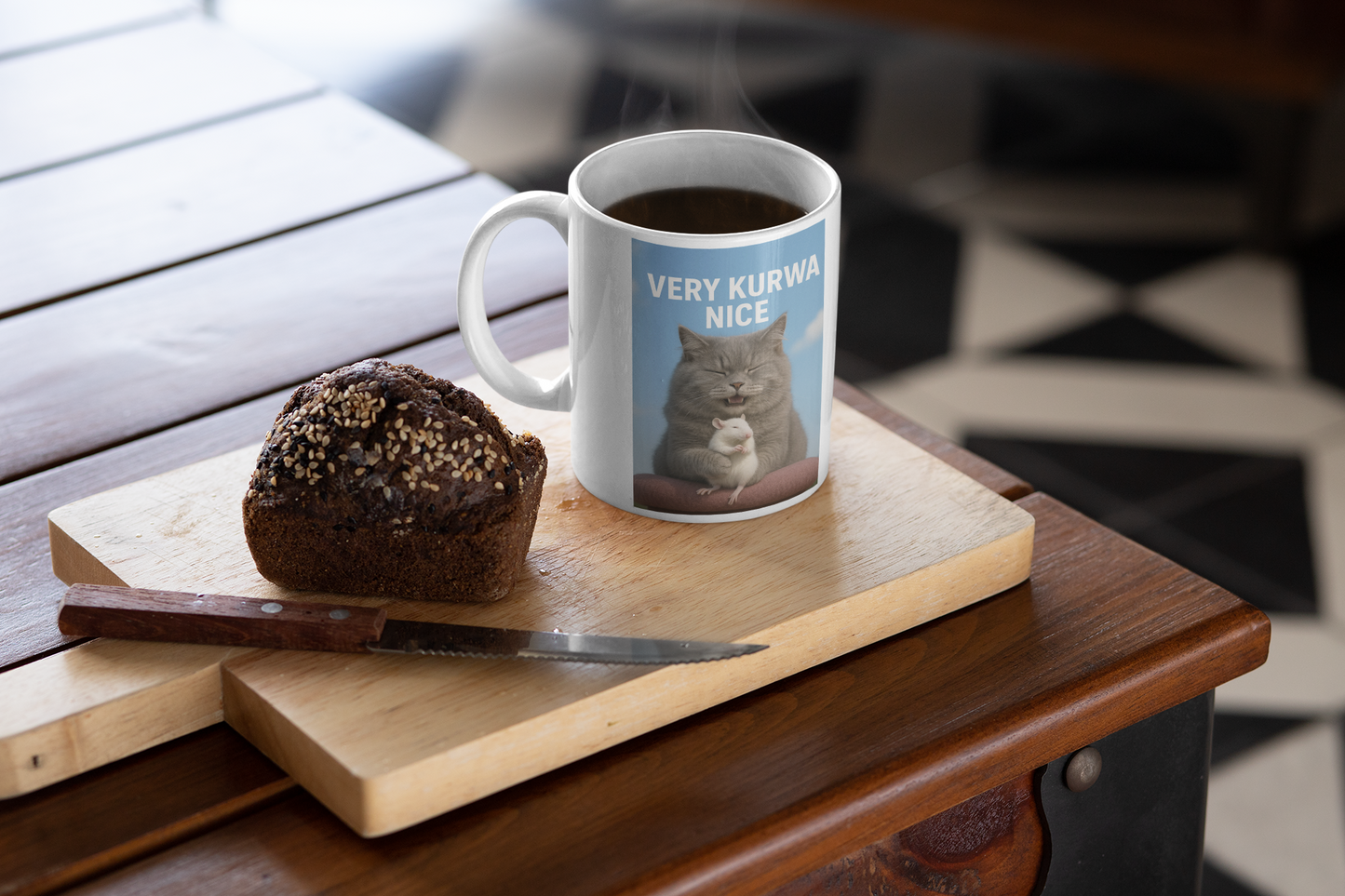 "Very kurwa nice" Kubek ceramiczny 325 ml